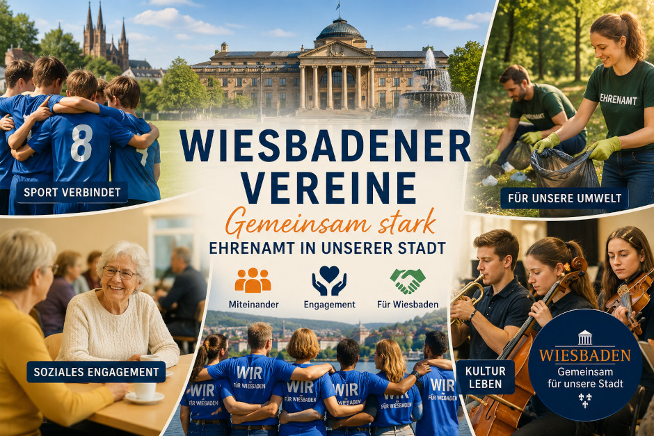 Rund 3.600 Vereine prägen das Leben in Wiesbaden und zeigen die Vielfalt bürgerschaftlichen Engagements in der Landeshauptstadt. Am 20. Mai lädt die Stiftung Stadtmuseum zu einem Vortrag von Professor Dr. Dr. Alexander Moutchnik im WerkRaum in der Langgasse ein.