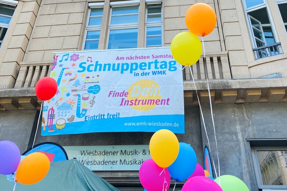 Schnuppertag an der Wiesbadener Musik- und Kunstschule