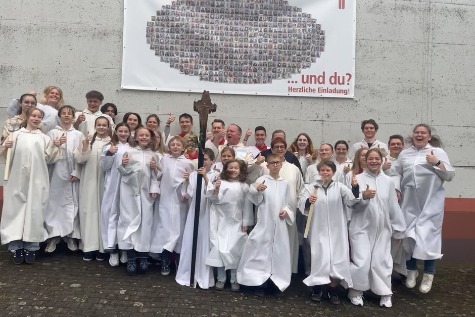 An Fronleichnam wurde in der Pfarrei St. Birgid in Wiesbaden ein echtes Fest der Begegnung gefeiert