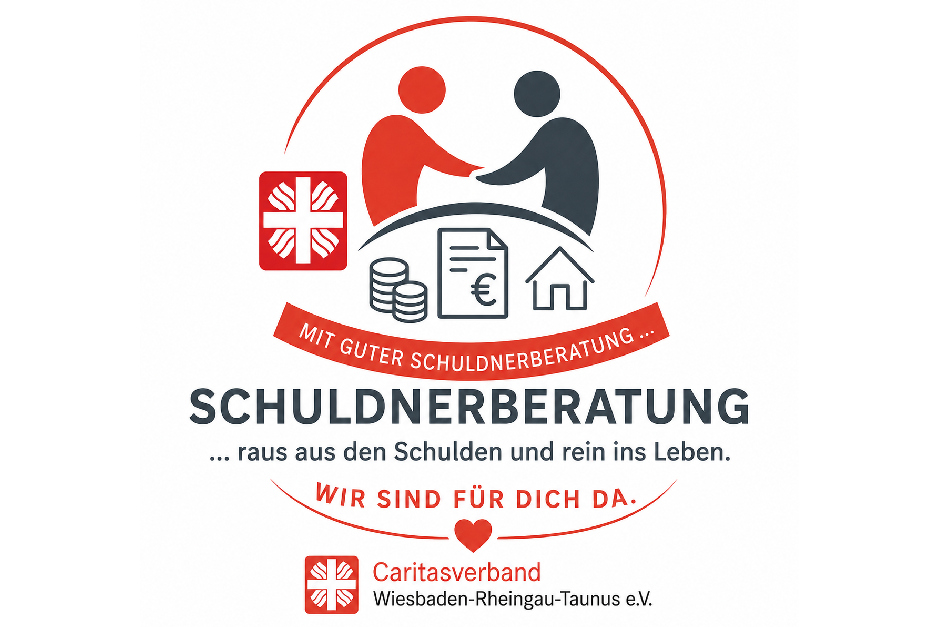 Unter dem bundesweiten Motto „Wie komme ich an mein Geld? Wenn das P-Konto zum Problemkonto wird" beteiligt sich die Schuldnerberatung des Caritasverbandes Wiesbaden an der Aktionswoche Schuldnerberatung 2026. Am Montag, 15. Juni 2026, ist die Schuldnerberatung von 10:00 bis 17:00 Uhr mit einem Informationsstand an der Ecke Marktstraße / Langgasse in der Wiesbadener Innenstadt vertreten. P-Konto-Bescheinigungen können direkt vor Ort erstellt werden – ohne vorherige Terminvereinbarung.
