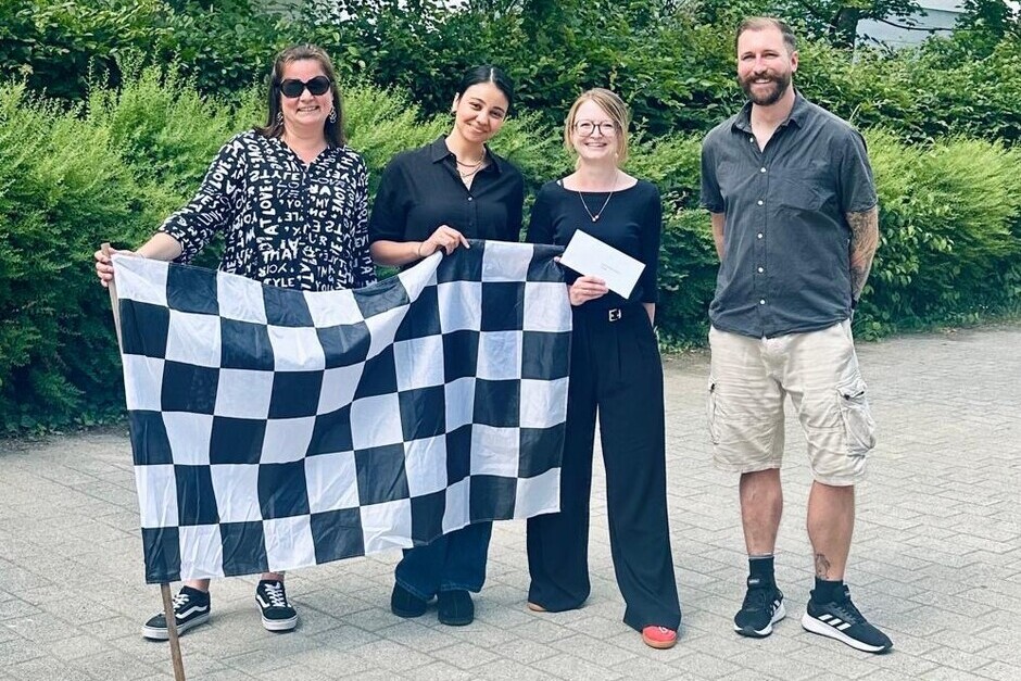 Beim Sponsorenrennen der städtischen Kindertagesstätte im Wiesbadener Europaviertel sind etwa 3.000 Euro zusammengekommen.