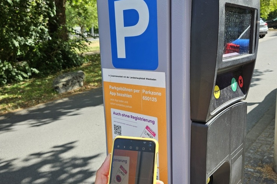 Jeder dritte Parkvorgang in Wiesbaden läuft digital