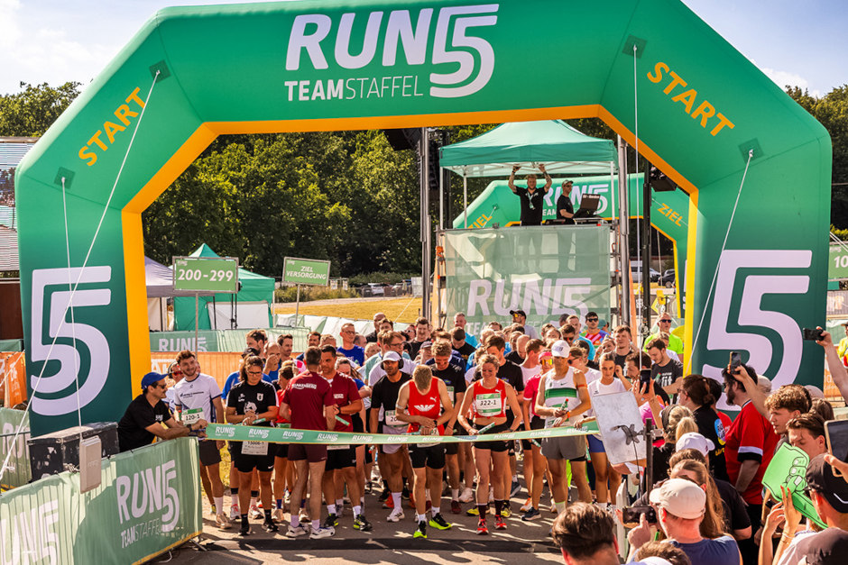 Endspurt für die RUN5 TEAMSTAFFEL Wiesbaden: Jetzt noch Plätze sichern
