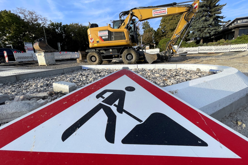 Großbaustelle in Wiesbaden-Erbenheim: Zufahrtsstraße zur US Clay Kaserne wird ab August zweijährig ausgebaut.