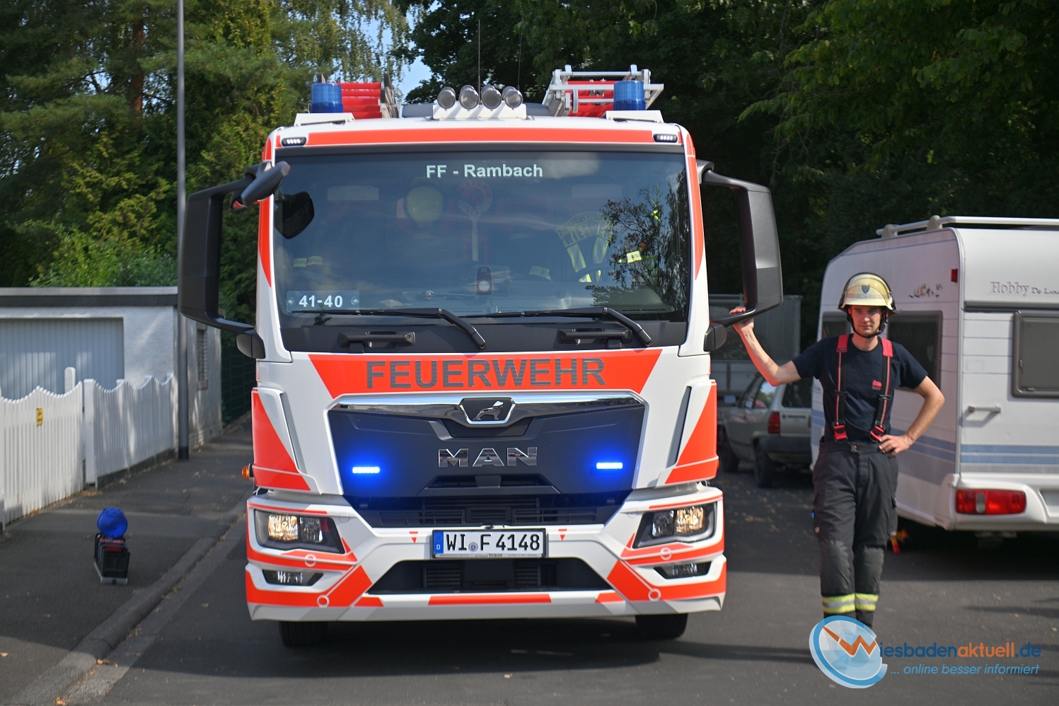 Blaulicht, Party und Wasser marsch: So gigantisch feiert Naurod 100 Jahre Feuerwehr am Samstag, 15. August 2026