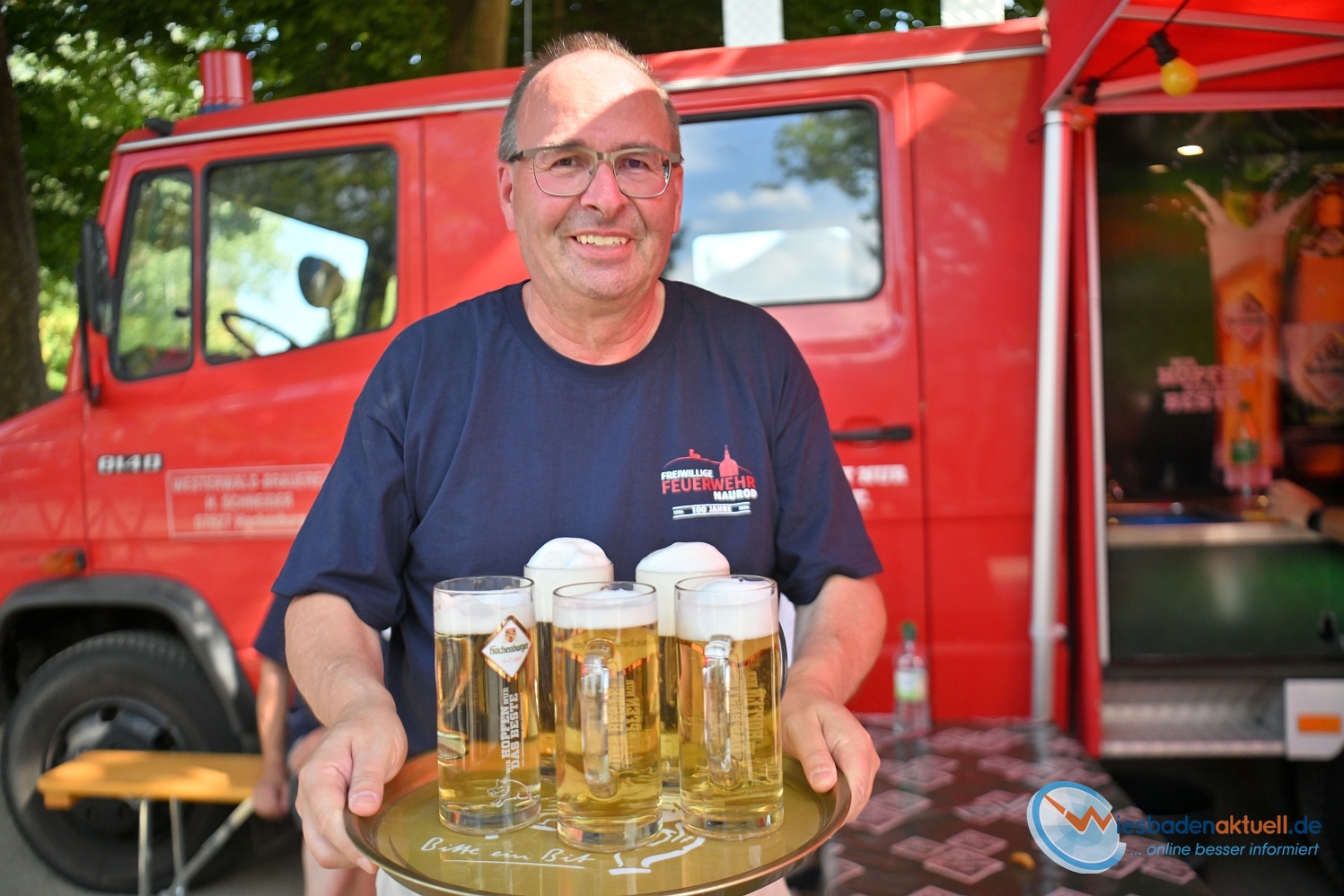 Blaulicht, Party und Wasser marsch: So gigantisch feiert Naurod 100 Jahre Feuerwehr am Samstag, 15. August 2026