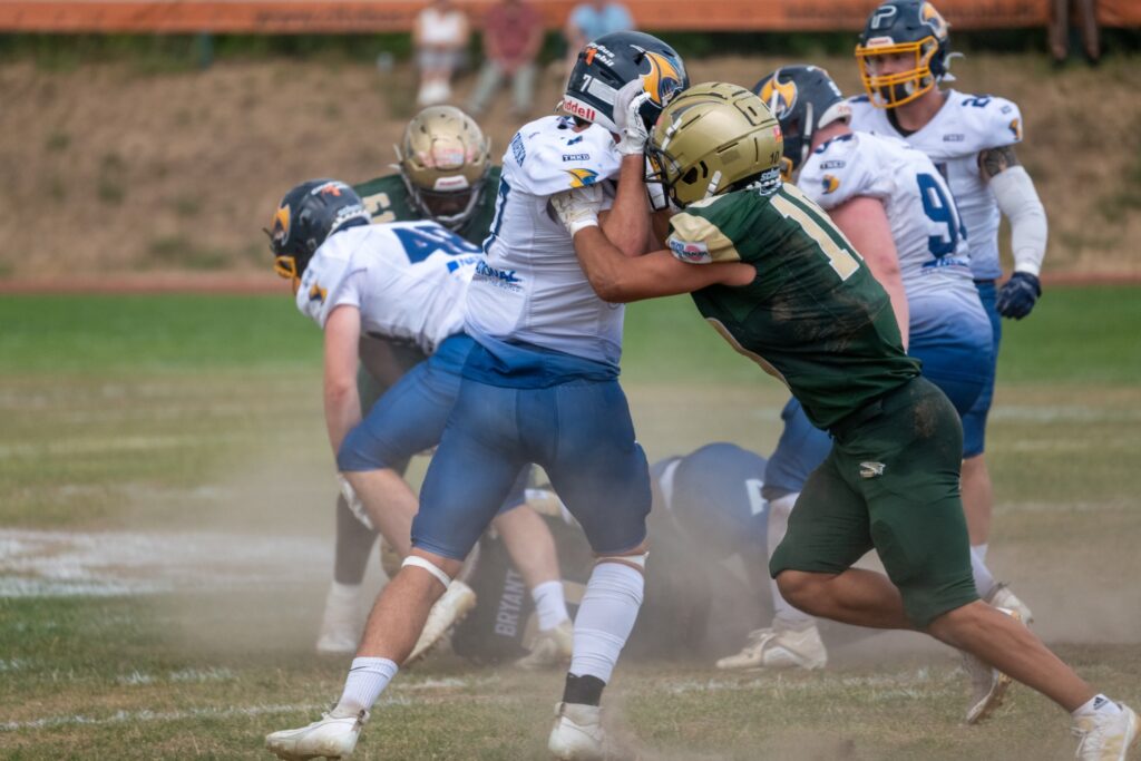 American Football Wiesbaden Phantoms Vs Montabaur Fighting Farmers