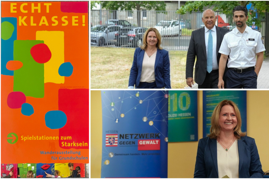 Gegen sexualisierte Gewalt: Innenminister Poseck eröffnet Kinderschutz-Ausstellung „ECHT KLASSE!“ in Wiesbaden am Dienstag.