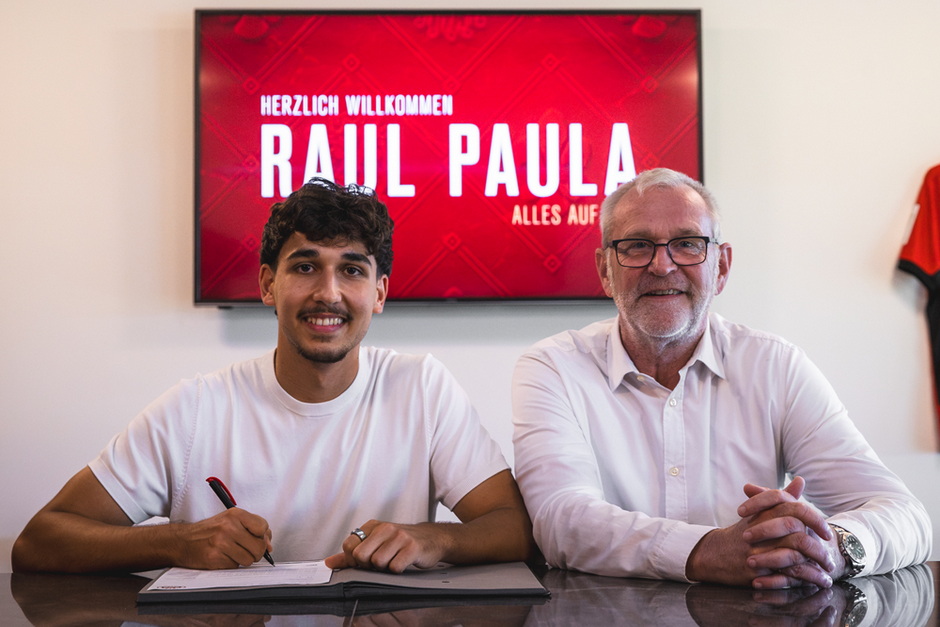 SV Wehen Wiesbaden holt Raul Paula
