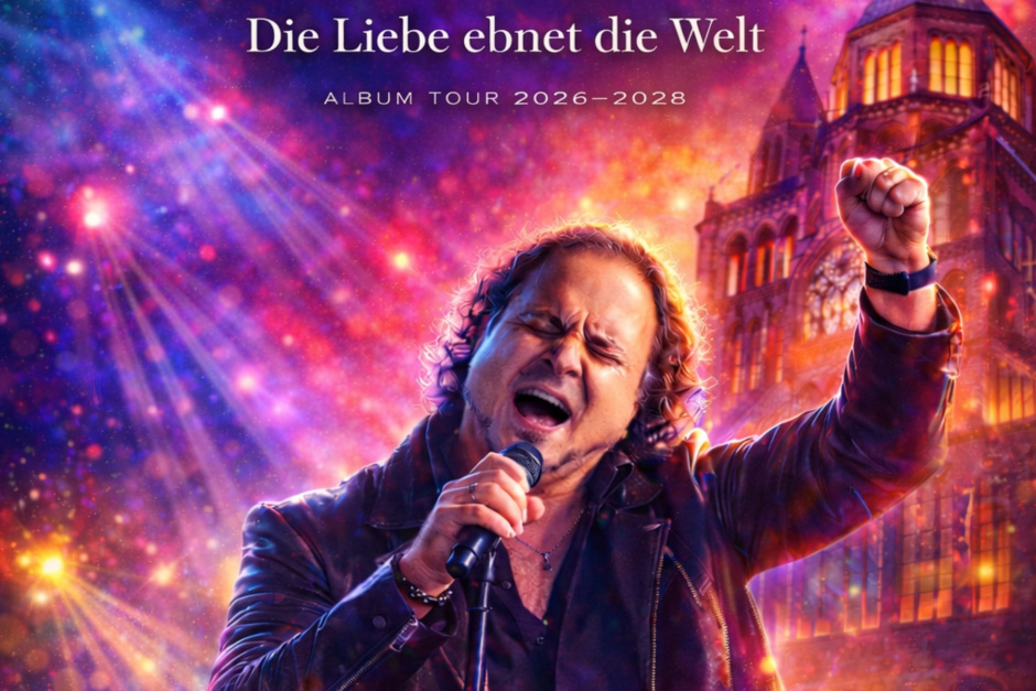 Musik, die berührt und Herzen öffnet: Am kommenden Sonntagnachmittag, 20. September, macht der Musiker DILIAN mit seiner aktuellen Tournee „Die Liebe ebnet die Welt“ Station in Wiesbaden-Biebrich. In der besonderen Akustik der Oranier-Gedächtnis-Kirche erwartet das Publikum ein vielseitiges Konzertprogramm aus melodischen Pop- und Rocksongs, gefühlvollen Balladen und internationalen Klassikern. Der Eintritt ist frei.