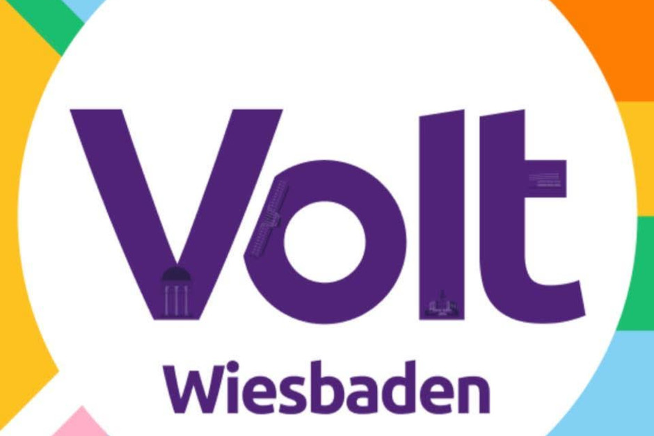 Volt Wiesbaden im Rahmen seiner „Zukunftswerkstatt" mit Europa“ beschäftigt.