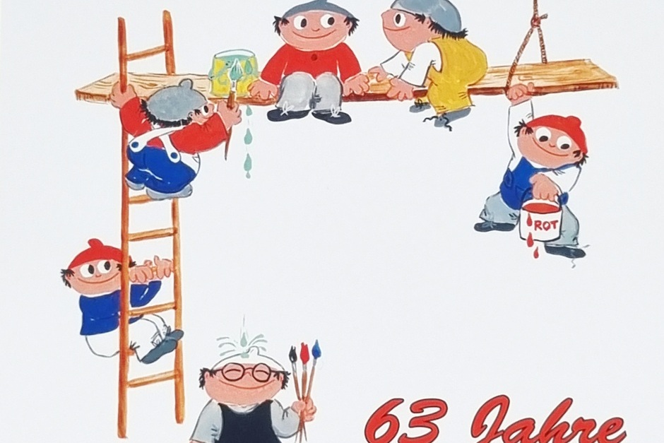 63 Jahre Mainzelmännchen! Eine Ausstellung in Wiesbaden-Naurod