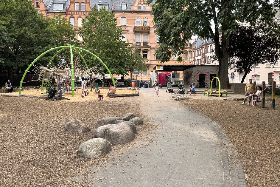 Die Beteiligung zur Neugestaltung des Spielplatzes auf dem Blücherplatz ist startet