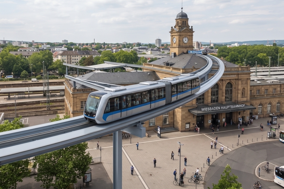 Die SPD Wiesbaden sagt: Wer eine Magnetschwebebahn in Erwägung zieht stimmt gegen Ostfeld und Bundeskriminalamt