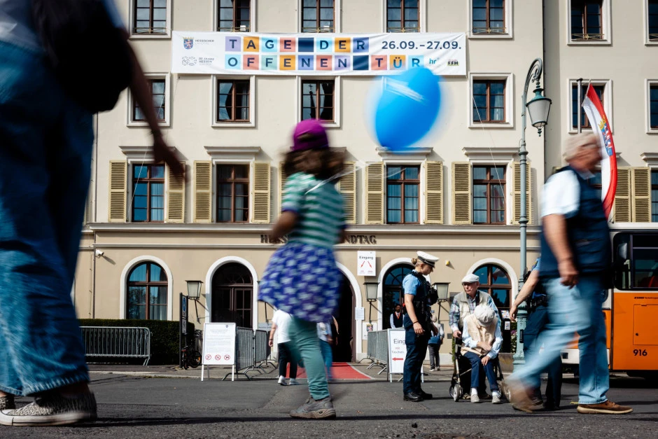 Andrang am Wochenende: 11.000 Gäste erobern den Hessischen Landtag