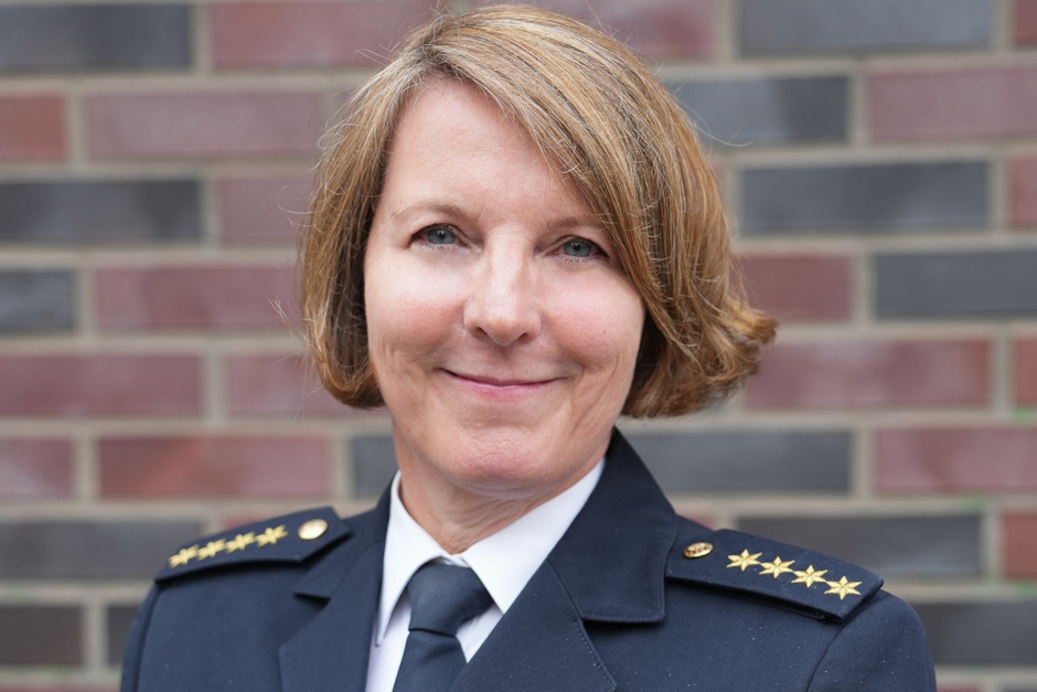 Portrait Leitende Polizeidiektorin Susanne Rohlfing für Wiesbaden ab Oktober 2026